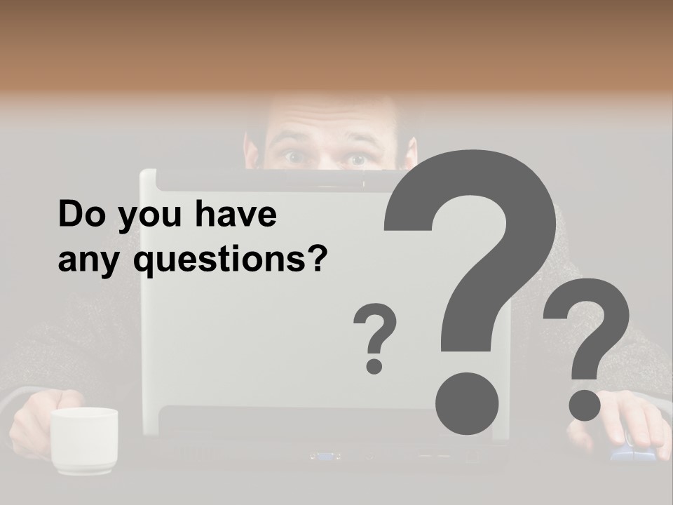 Men Surprise One PowerPoint Template