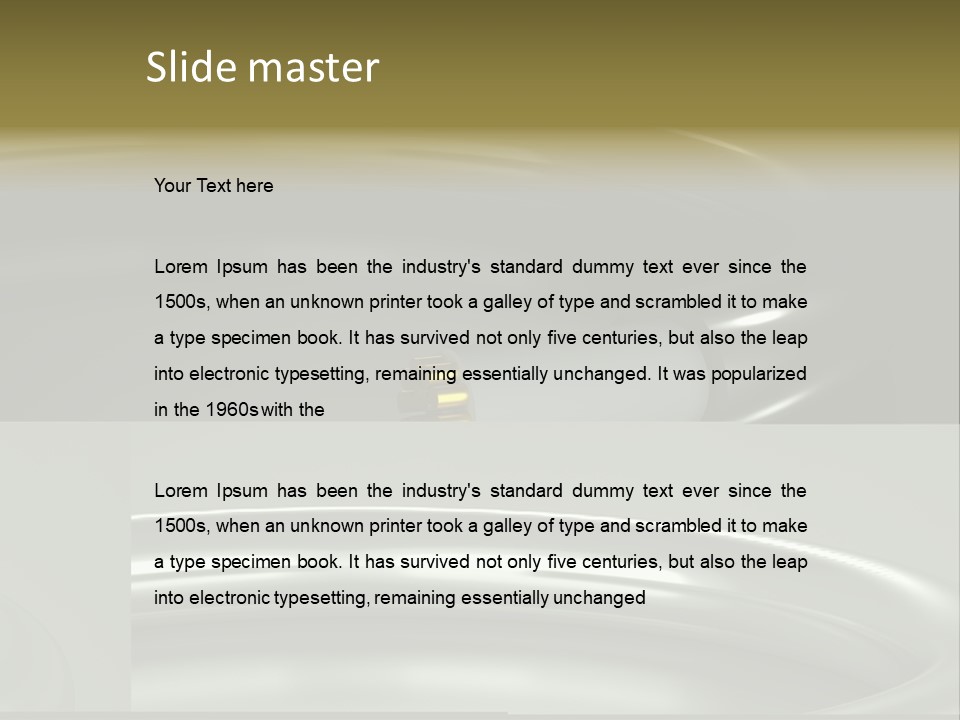 Voltage Background Industrial PowerPoint Template