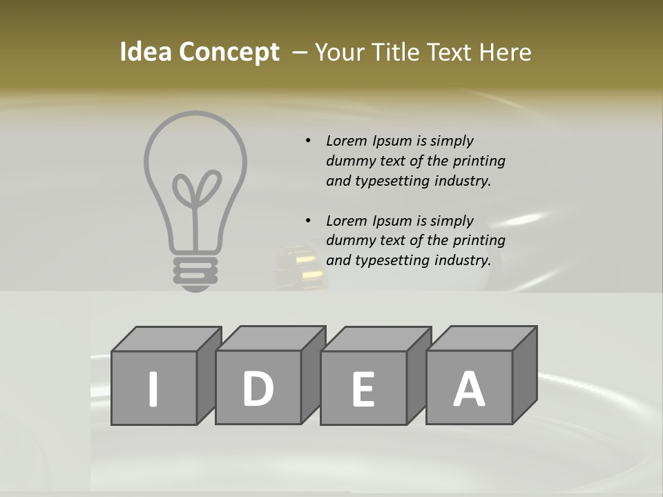 Voltage Background Industrial PowerPoint Template