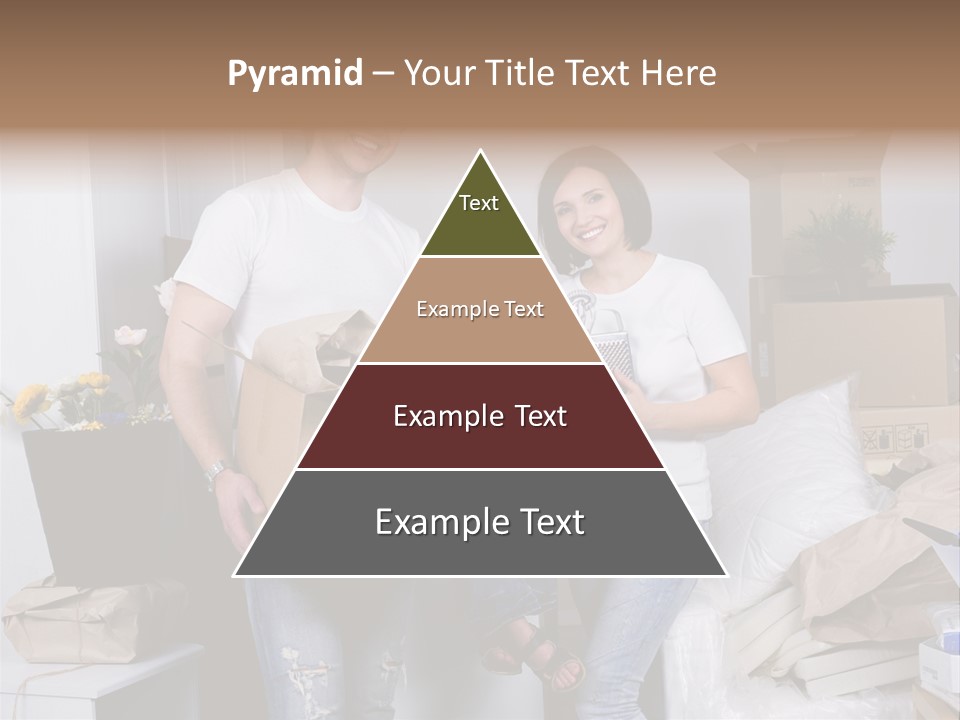 Flat Son Parents PowerPoint Template