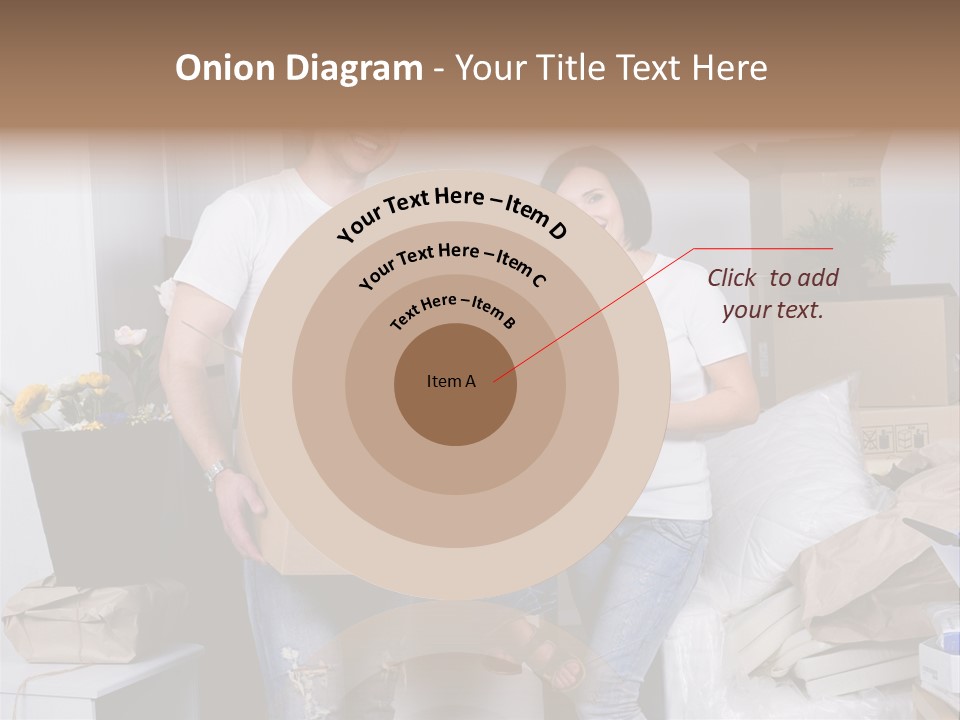 Flat Son Parents PowerPoint Template