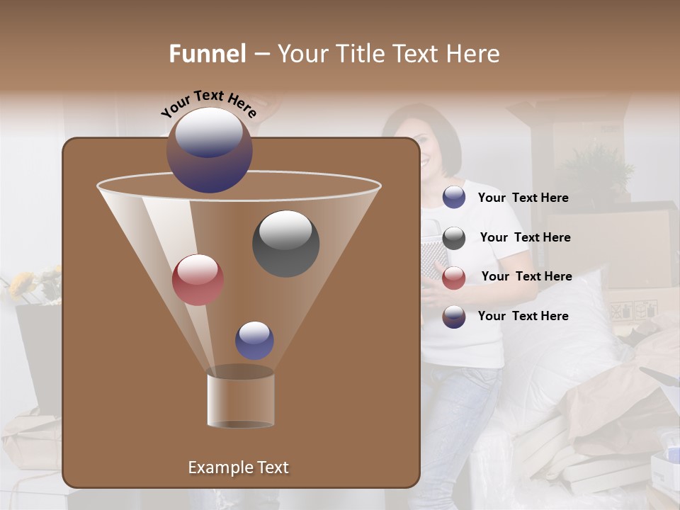 Flat Son Parents PowerPoint Template