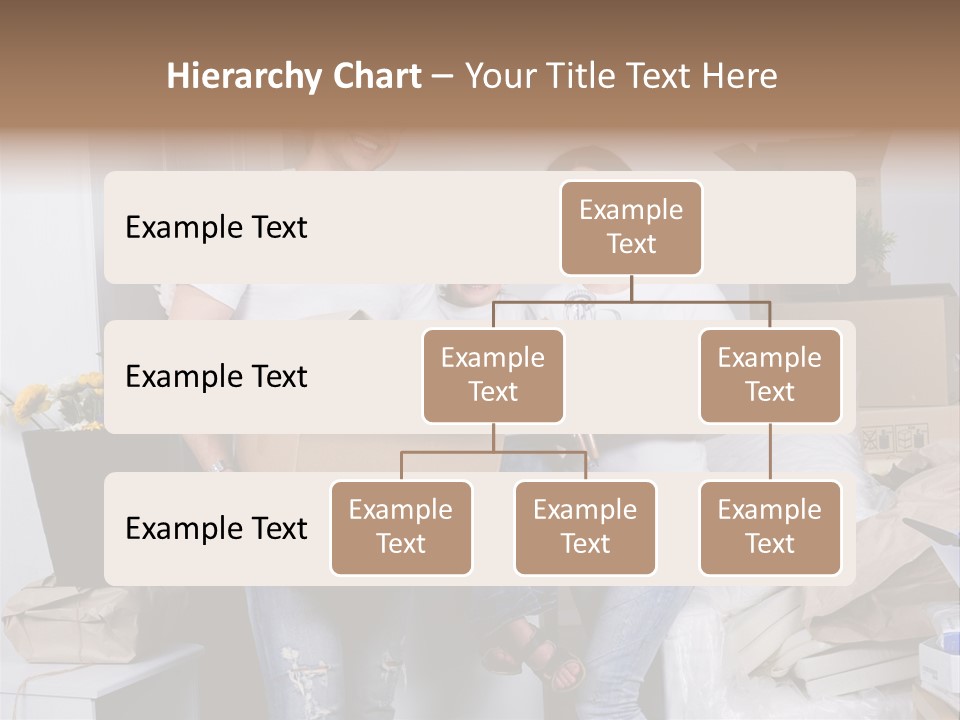 Flat Son Parents PowerPoint Template