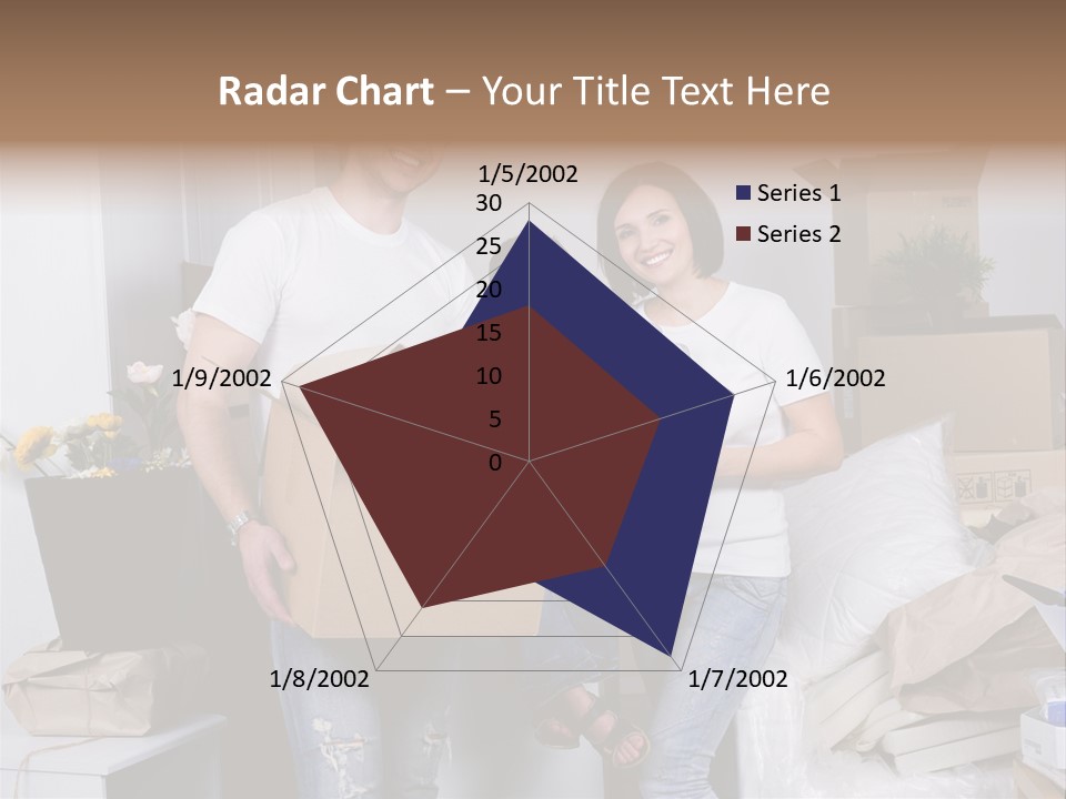 Flat Son Parents PowerPoint Template