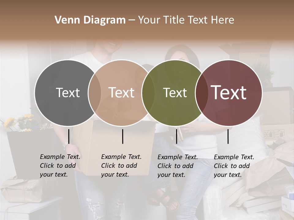 Flat Son Parents PowerPoint Template