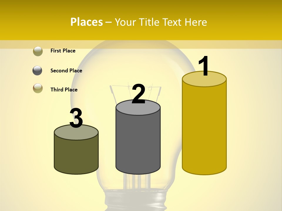 Yellow Inspiration Idea PowerPoint Template