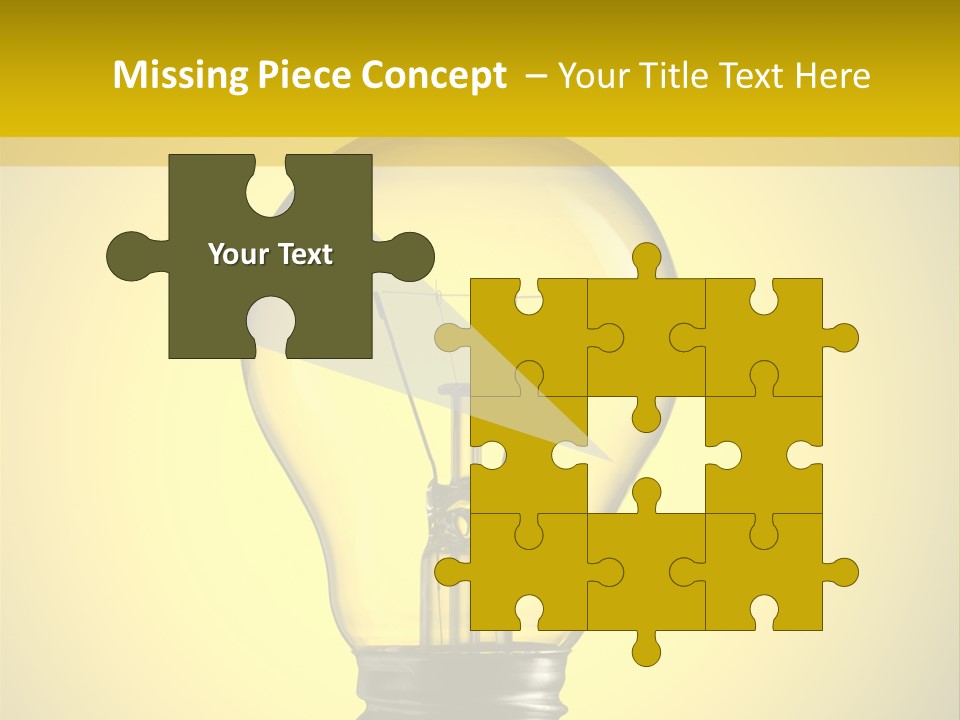 Yellow Inspiration Idea PowerPoint Template