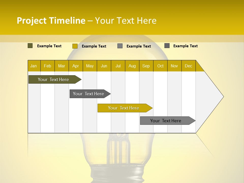Yellow Inspiration Idea PowerPoint Template
