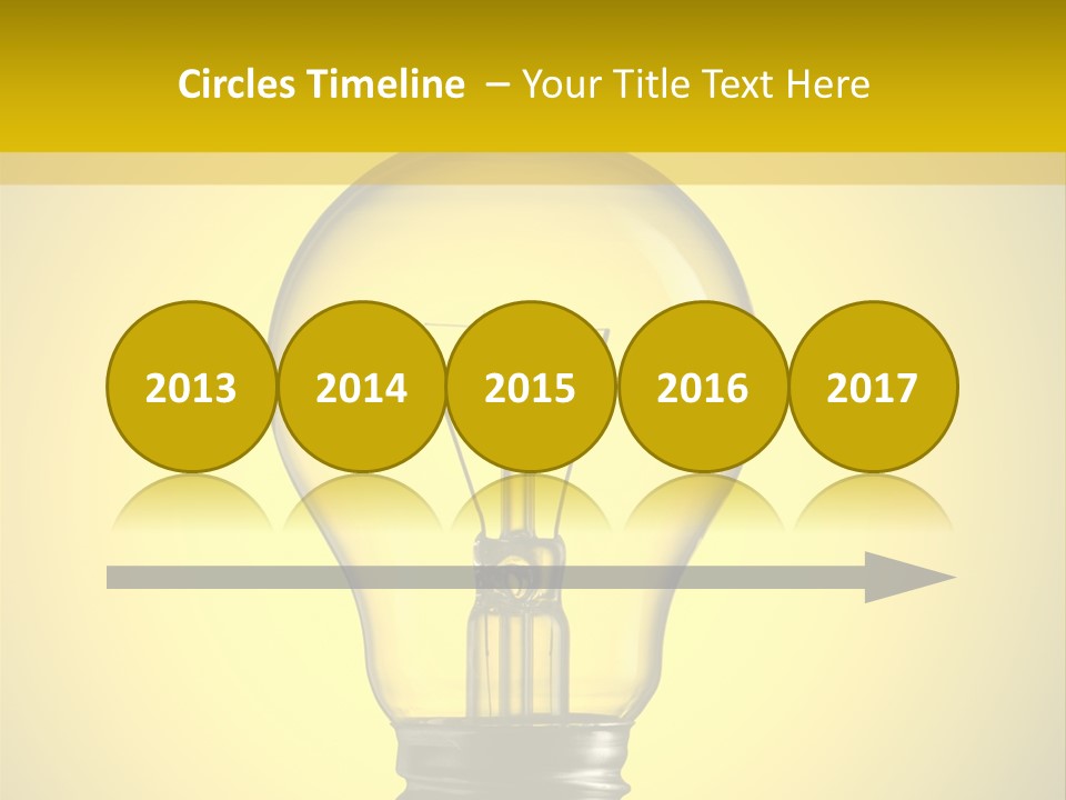 Yellow Inspiration Idea PowerPoint Template