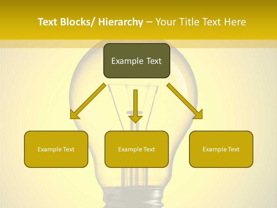 Yellow Inspiration Idea PowerPoint Template