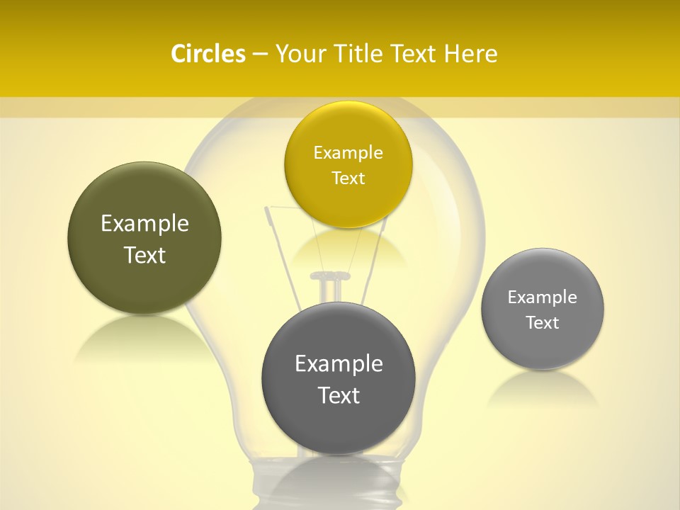 Yellow Inspiration Idea PowerPoint Template
