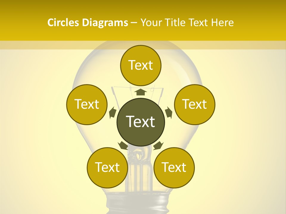 Yellow Inspiration Idea PowerPoint Template