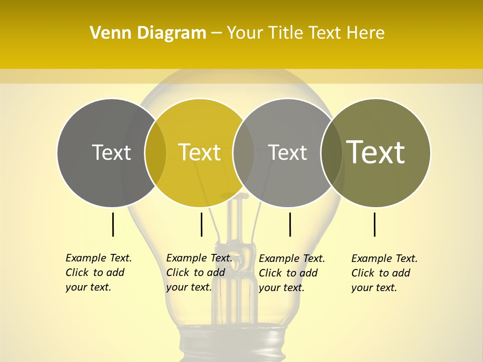 Yellow Inspiration Idea PowerPoint Template