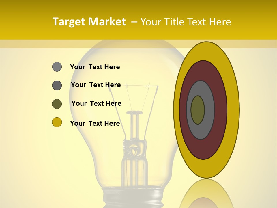 Yellow Inspiration Idea PowerPoint Template