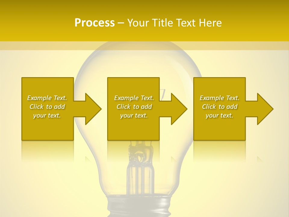 Yellow Inspiration Idea PowerPoint Template