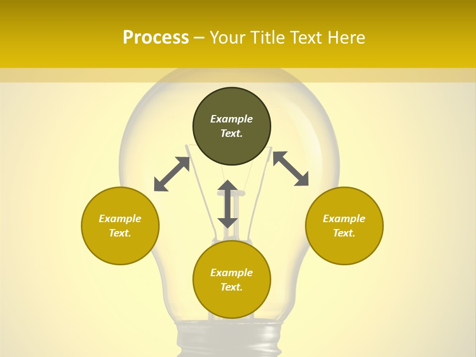 Yellow Inspiration Idea PowerPoint Template