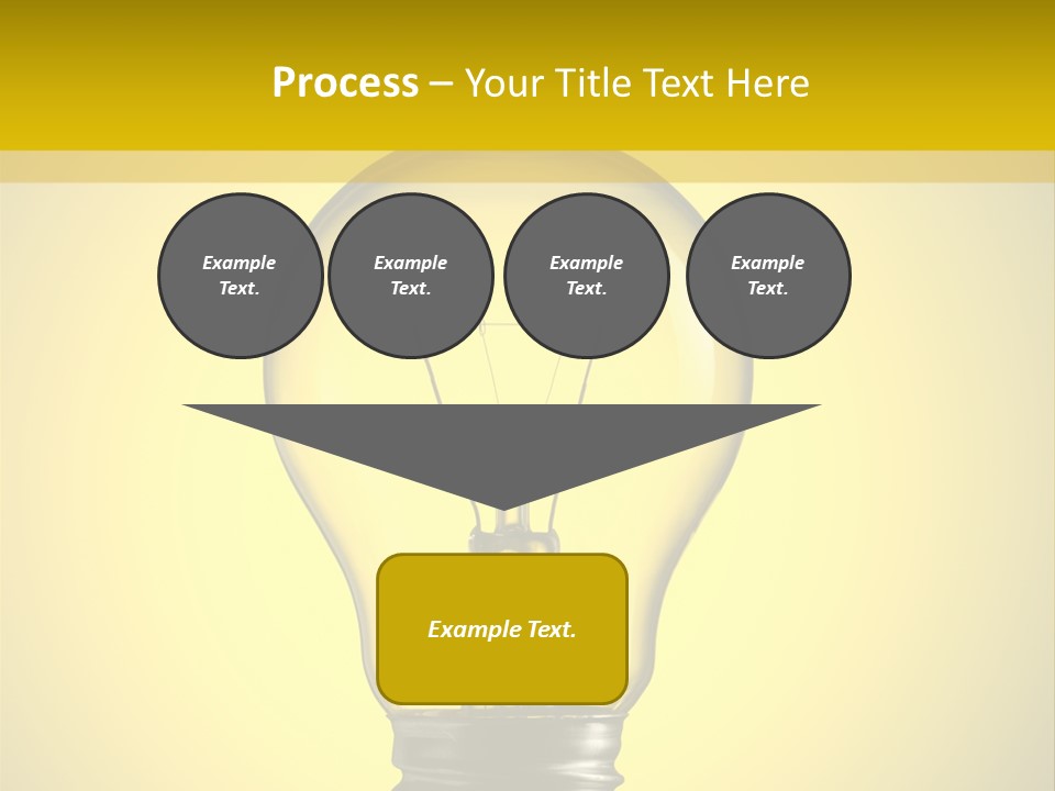 Yellow Inspiration Idea PowerPoint Template