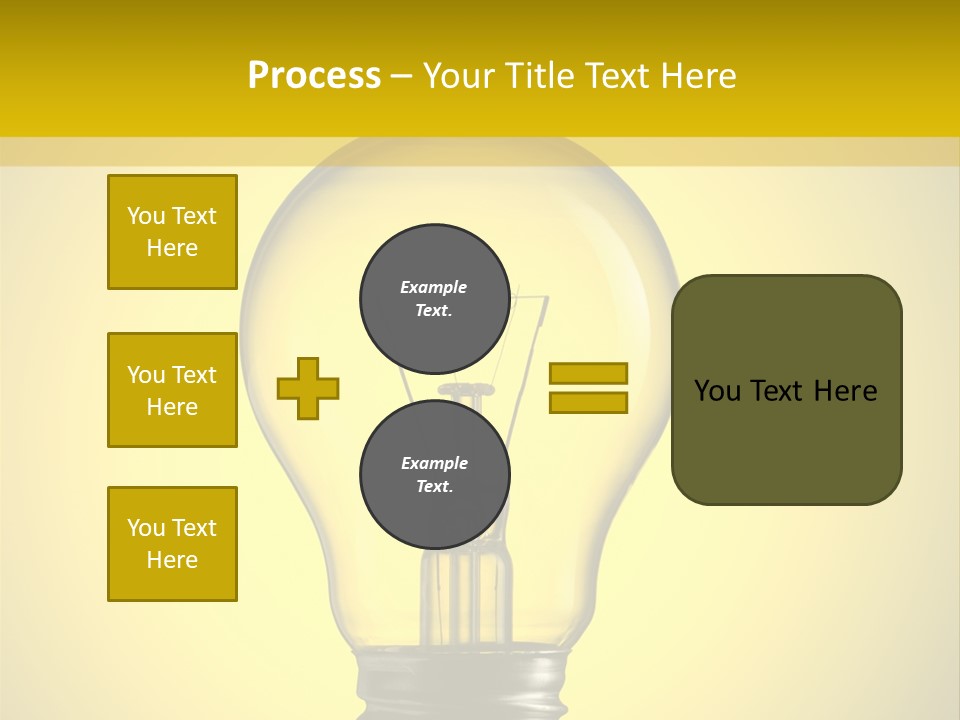 Yellow Inspiration Idea PowerPoint Template
