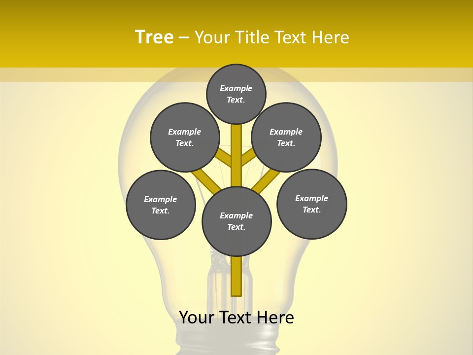 Yellow Inspiration Idea PowerPoint Template
