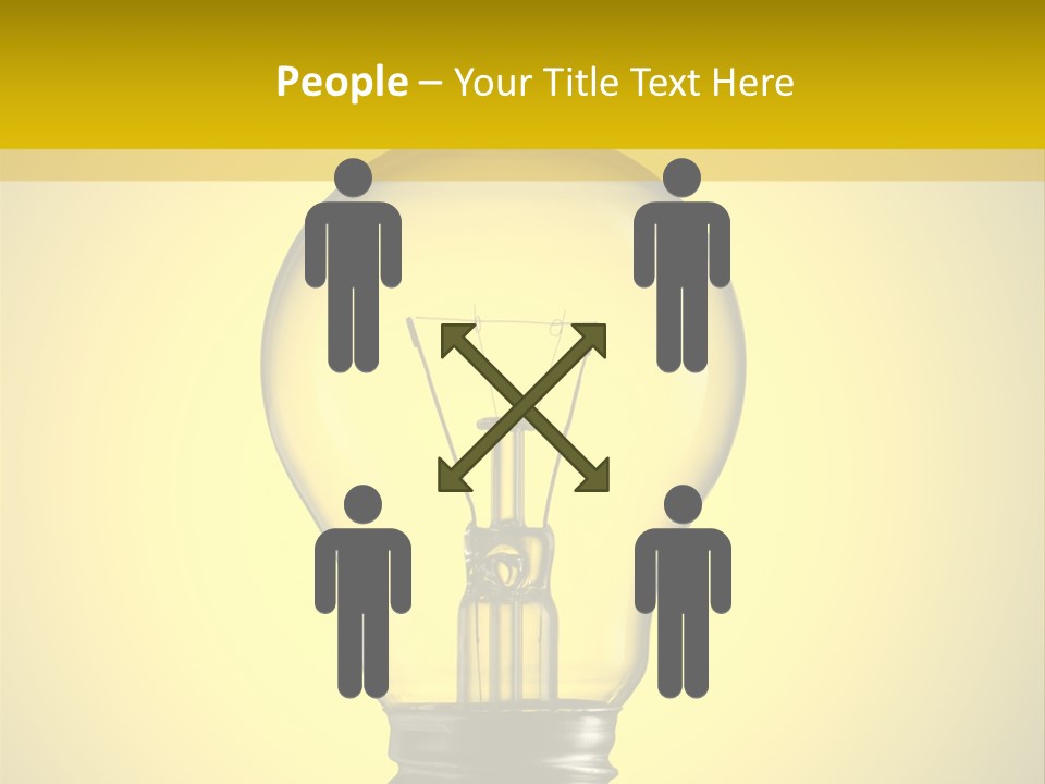 Yellow Inspiration Idea PowerPoint Template