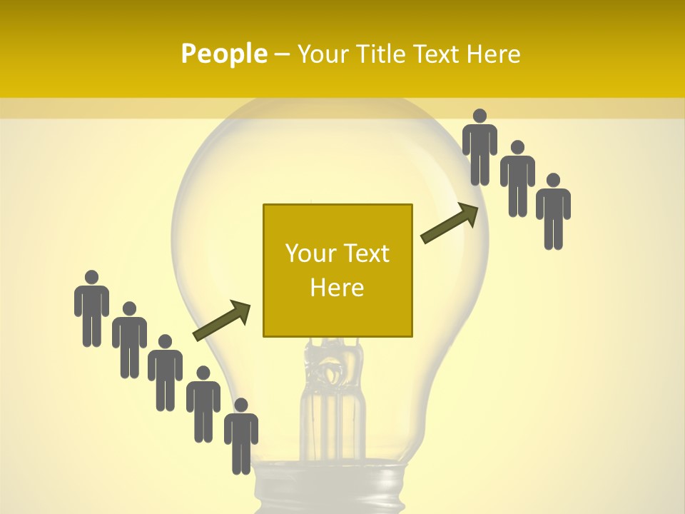 Yellow Inspiration Idea PowerPoint Template