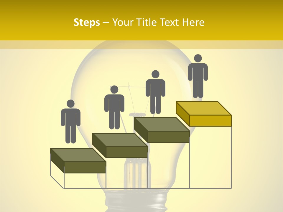 Yellow Inspiration Idea PowerPoint Template