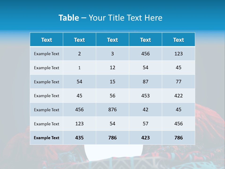 Illuminated Woman Beautiful PowerPoint Template