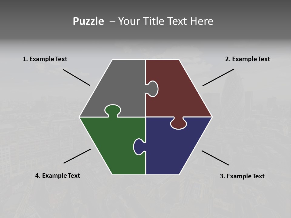 Skyscraper Tall Panorama PowerPoint Template