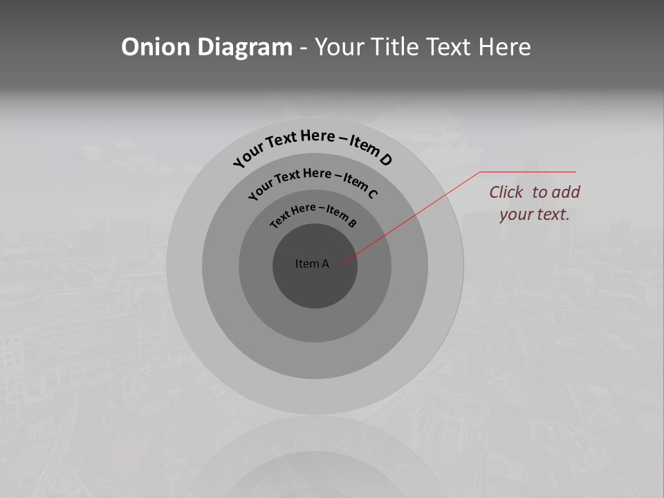 Skyscraper Tall Panorama PowerPoint Template