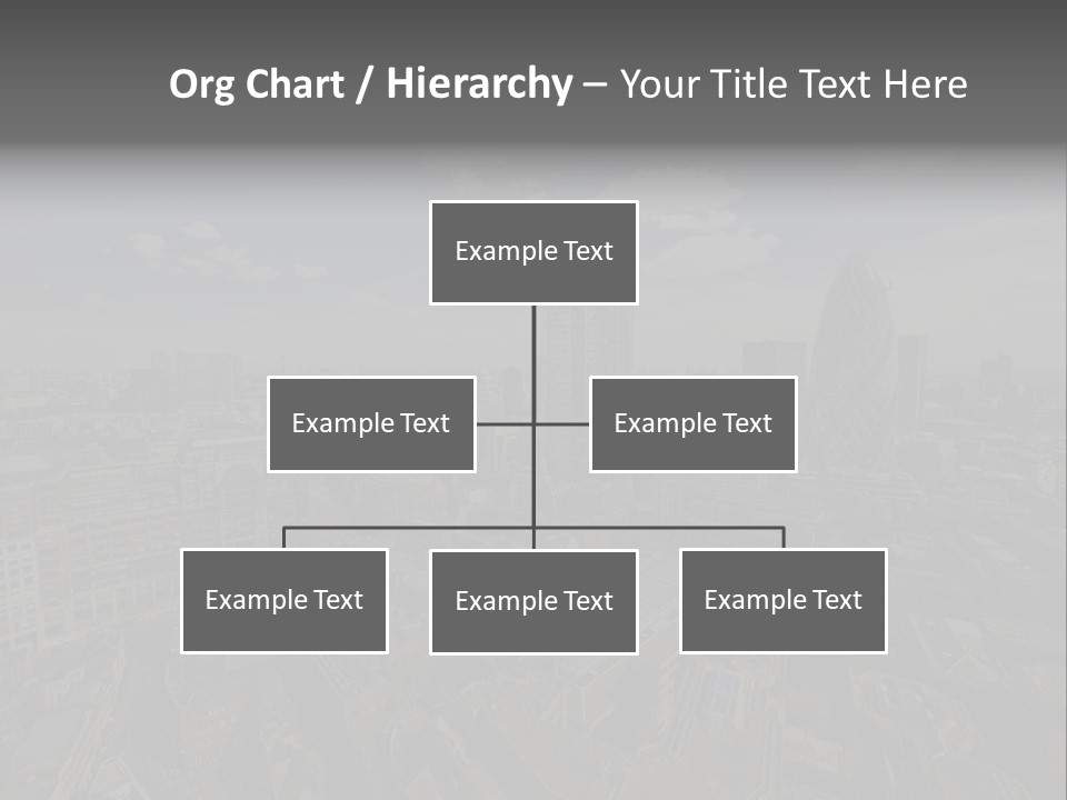 Skyscraper Tall Panorama PowerPoint Template
