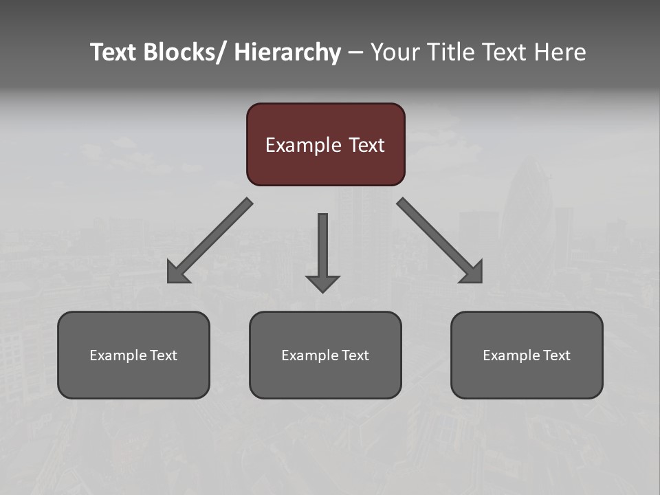 Skyscraper Tall Panorama PowerPoint Template