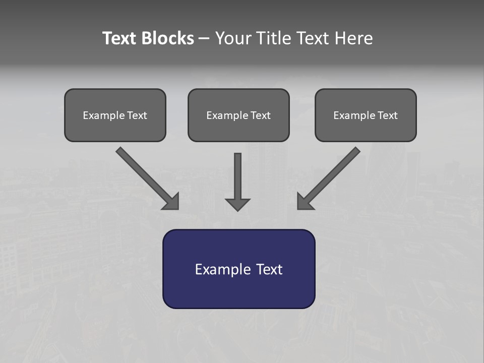 Skyscraper Tall Panorama PowerPoint Template