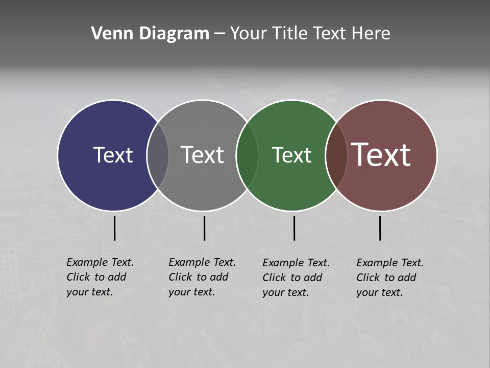 Skyscraper Tall Panorama PowerPoint Template