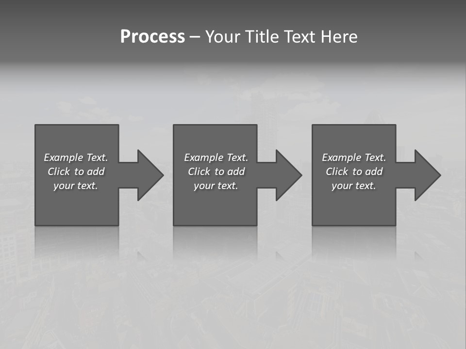 Skyscraper Tall Panorama PowerPoint Template