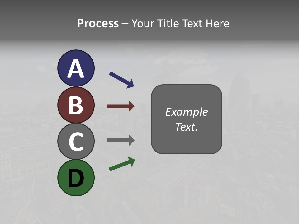 Skyscraper Tall Panorama PowerPoint Template