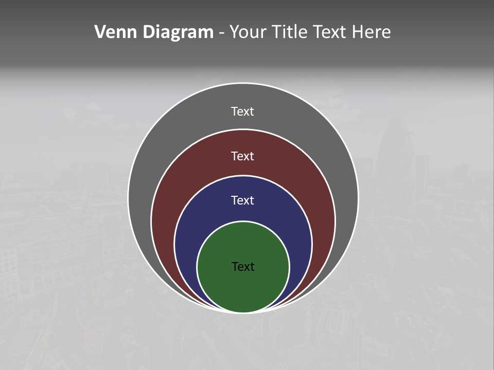 Skyscraper Tall Panorama PowerPoint Template
