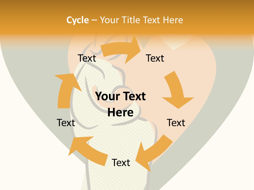 Milk Child Woman PowerPoint Template