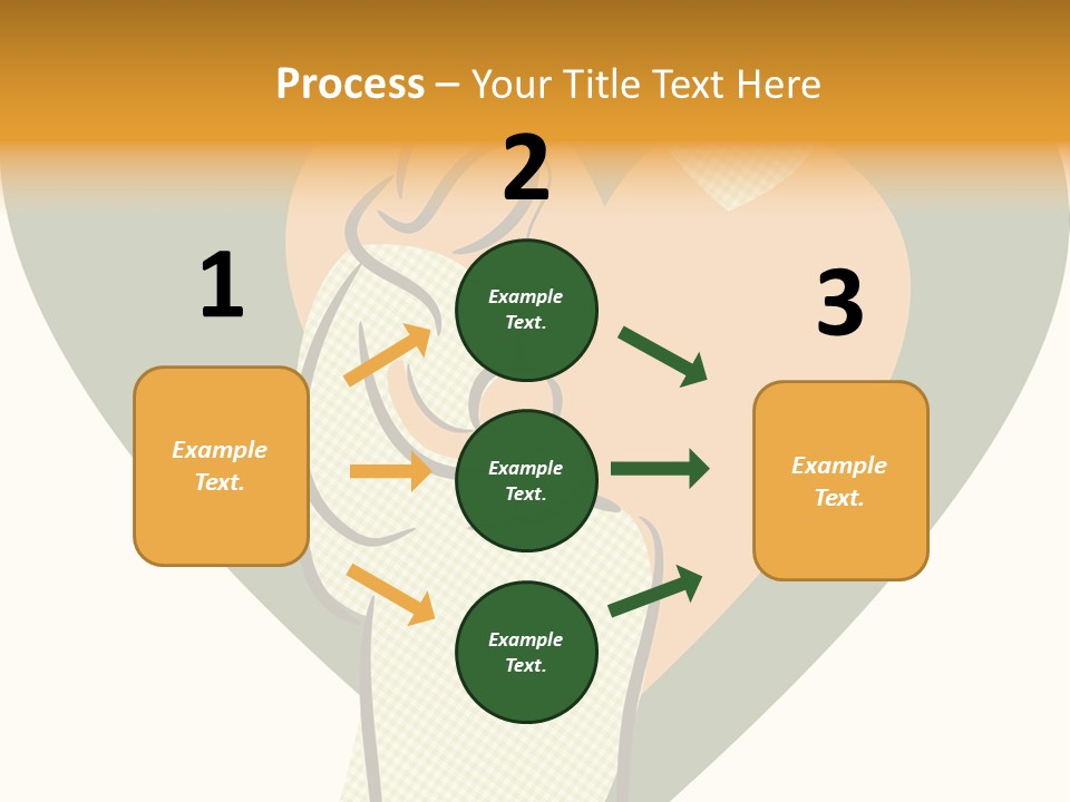 Milk Child Woman PowerPoint Template