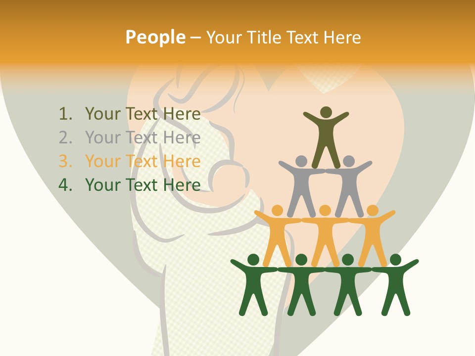 Milk Child Woman PowerPoint Template