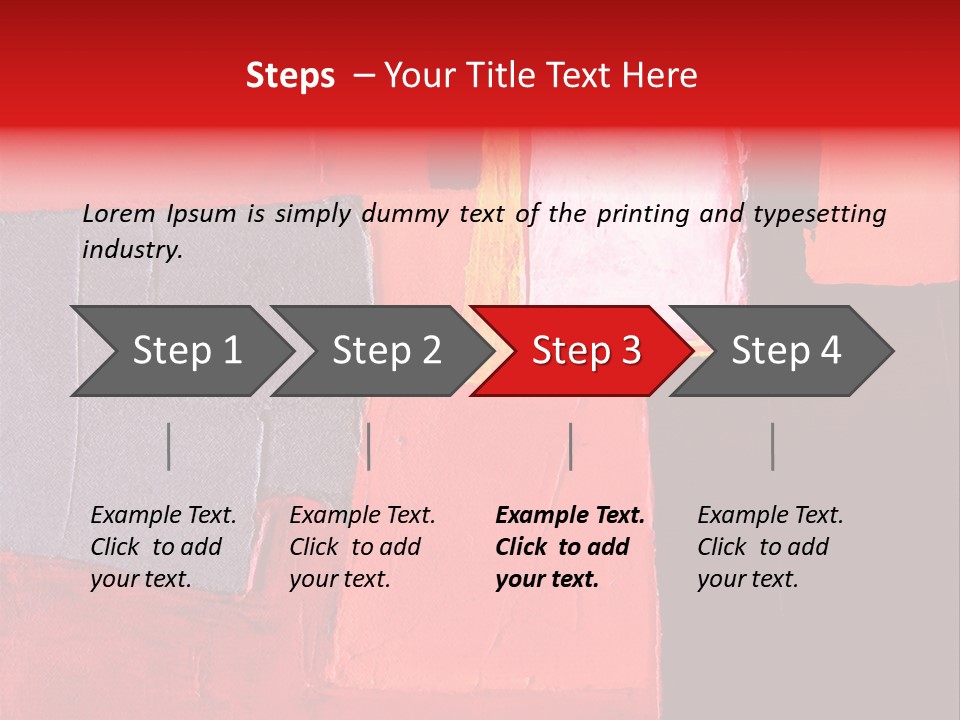 Brush Graphic Design PowerPoint Template