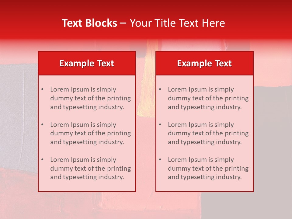 Brush Graphic Design PowerPoint Template