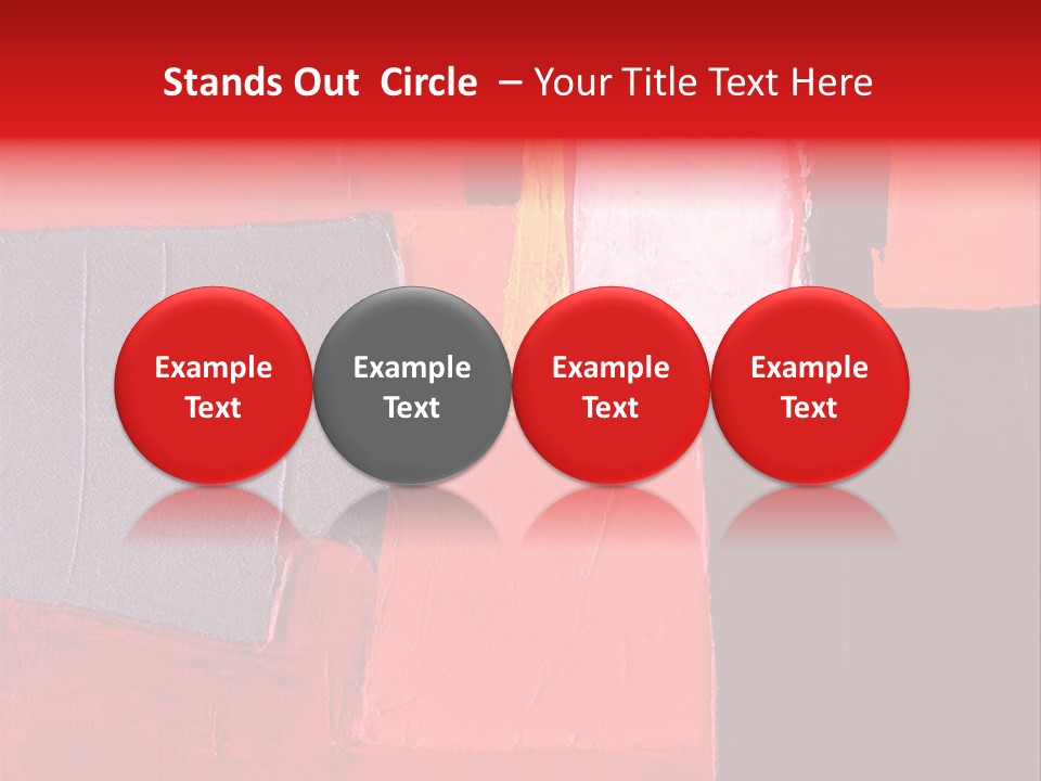 Brush Graphic Design PowerPoint Template