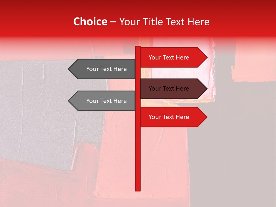 Brush Graphic Design PowerPoint Template