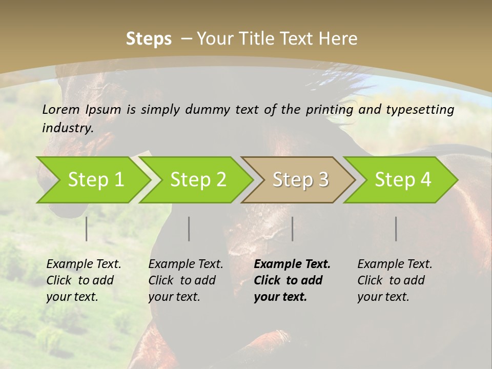 Outdoor Exterior Fast PowerPoint Template