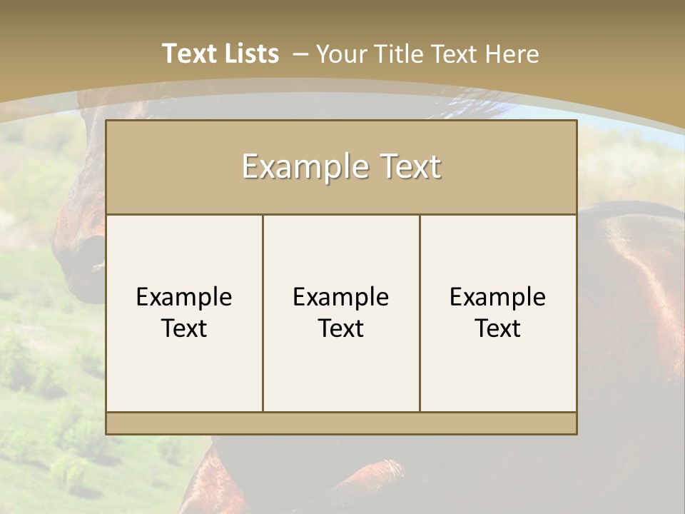 Outdoor Exterior Fast PowerPoint Template