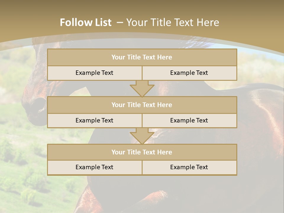 Outdoor Exterior Fast PowerPoint Template