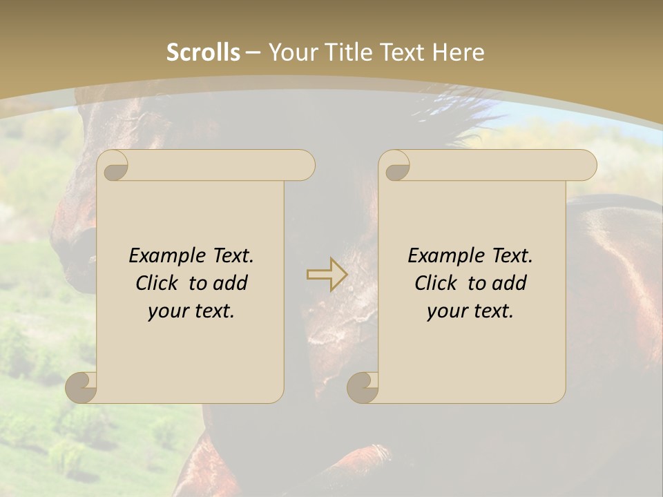 Outdoor Exterior Fast PowerPoint Template