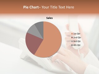 Business Plastic Phone PowerPoint Template