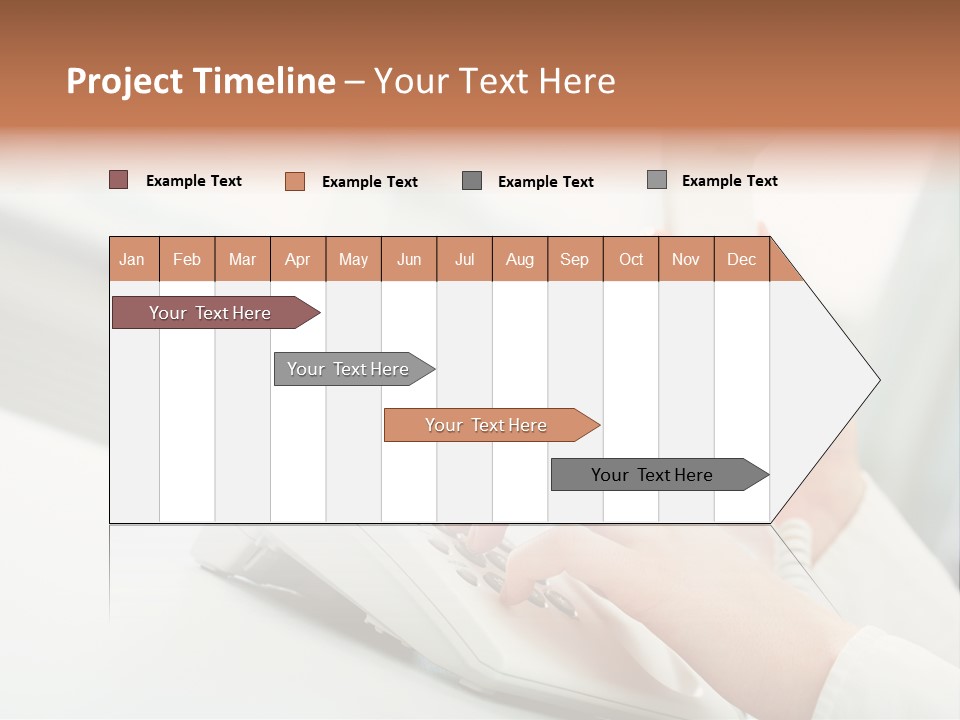 Business Plastic Phone PowerPoint Template
