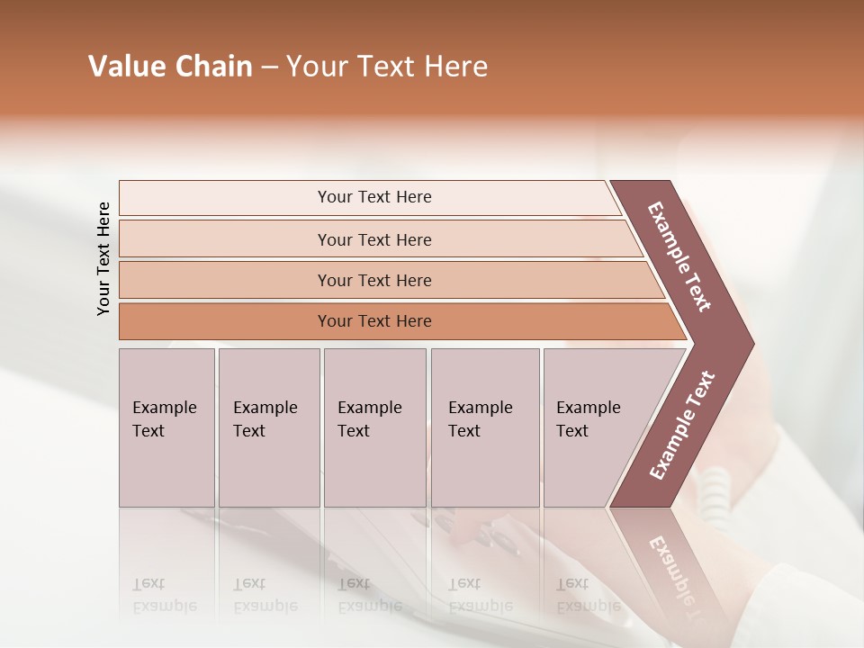Business Plastic Phone PowerPoint Template